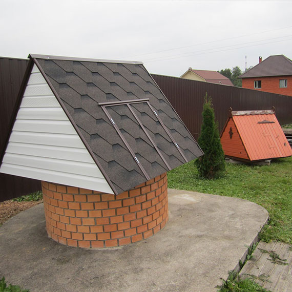 Вариантов домиков для колодца в Орехово-Зуевском районе